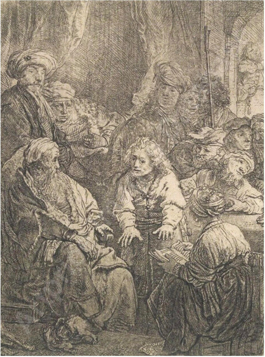 レンブラント・ファン・レイン「自分の夢を語るヨゼフ」